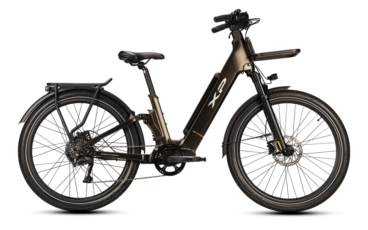 XP Bikes City SUV, e-bike trekking bi-ammortizzata